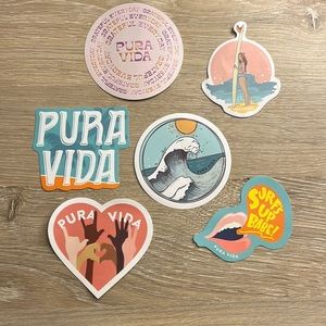 Pura vida sticker pack